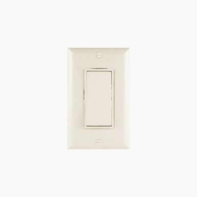 Jasco 18269 GE 3-Way Rocker Switch, Light Almond