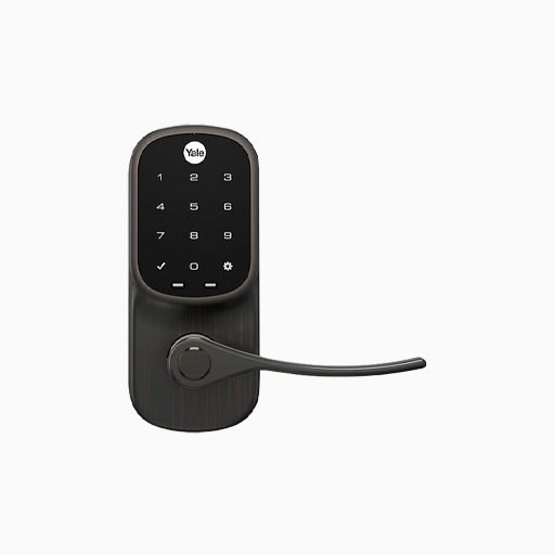 Yale YRL226-ZW2-0BP Assure Lever Touchscreen Keypad Lever Lock