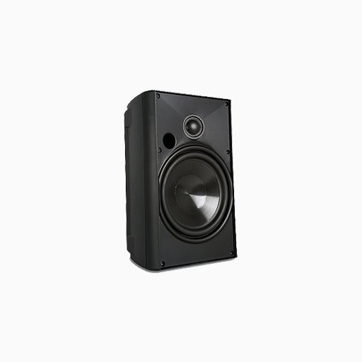 Proficient Audio AW650BLK Outdoor Speaker with 6.5 Inch, Pair