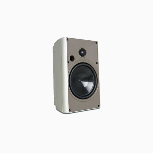 Proficient Audio AW650WHT Outdoor Speaker with 6.5 Inch, Pair