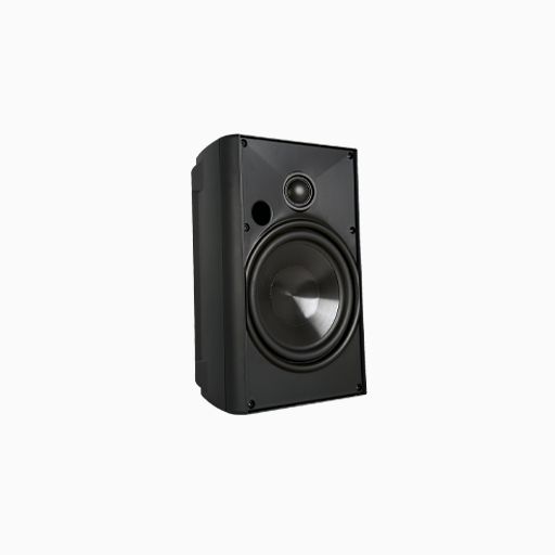 Proficient AW525BLK Outdoor Speaker with 5-1/4 Inch Pair Black