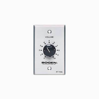 Bogen AT10A 10W Attenuator, Mounts in Standard Electrical Box