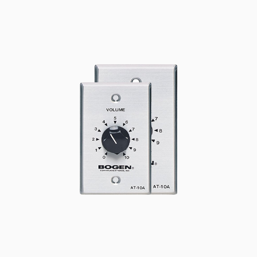 Bogen AT10A 10W Attenuator, Mounts in Standard Electrical Box