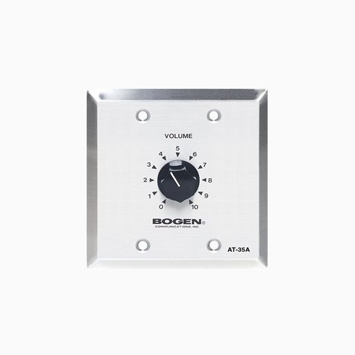 Bogen AT35A 35W Attenuator, Mounts in Standard Single or Double