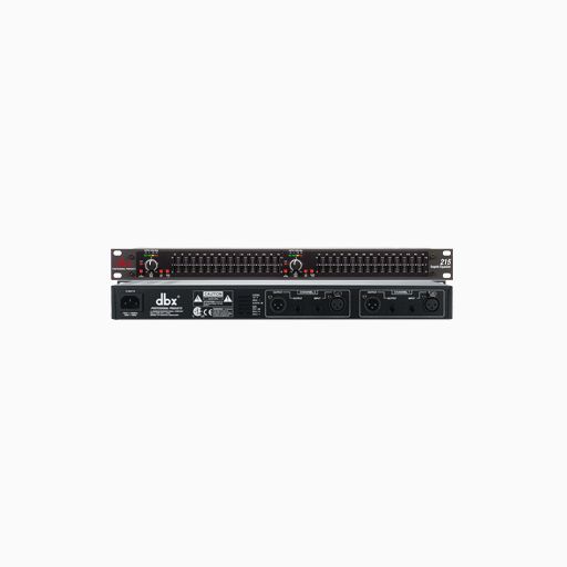 dbx DBX215SV Series Dual Channel 15-Band Equalizer, 2/3-Octave