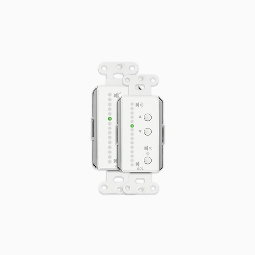 RDL D-NLC1 Network Remote Control with LED Indicators, White