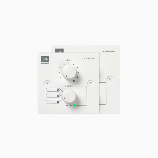 JBL Professional CSR-3SV 3-Position In-Wall Volume Control, White