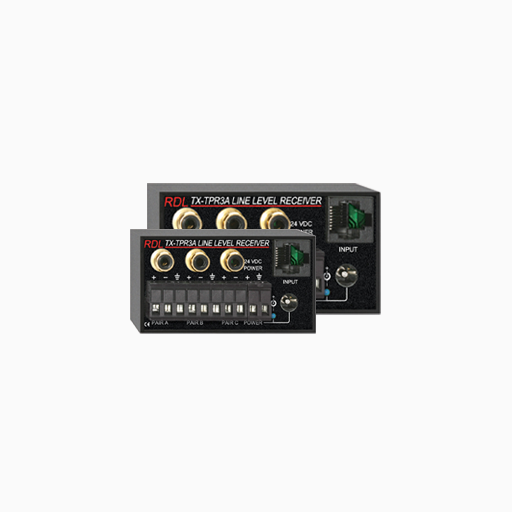 RDL TX-TPR3A Active Three-Pair Receiver, Twisted Pair Format-A