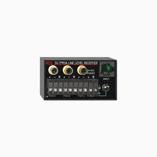 RDL TX-TPR3A Active Three-Pair Receiver, Twisted Pair Format-A