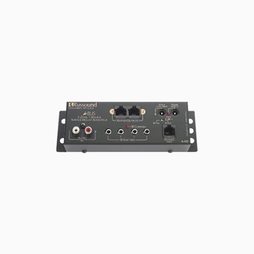 Russound A-H2 1-Source, 2-Zone Surface Mount Hub
