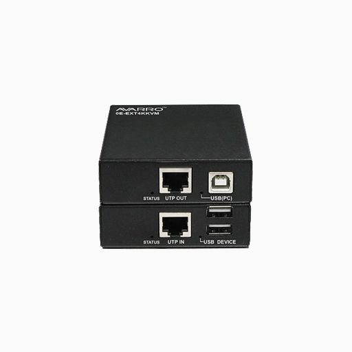 Avarro 0E-EXT4KKVM HDMI KVM Extender with USB 2.0 Black