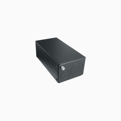 Middle Atlantic MPR-JB663A MPR Series Junction Box, 6" Deep, Black