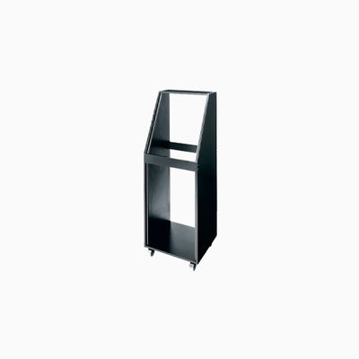 Middle Atlantic SRK Series Sloped Rolling Equipment Rack, 12 RU, Black