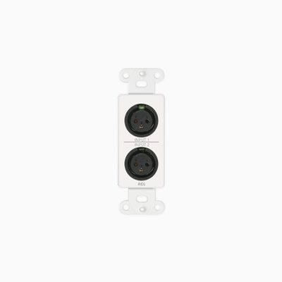 RDL DD BN31 Wall Mounted Bi-Directional Mic Line Dante Interface