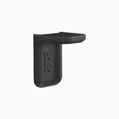 Sanus WSOS1-W1 Sanus WSOS1 Outlet Shelf for Electronics, Black