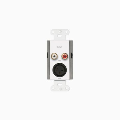 RDL D-J3 Mic/Line Input Assembly-XLR, RCA, Terminal Block