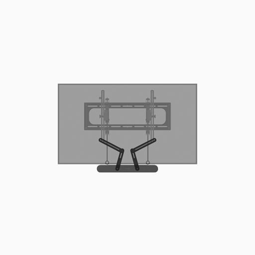 Sanus WSSAFM1-B2 Soundbar Mount Designed for Sonos Ray
