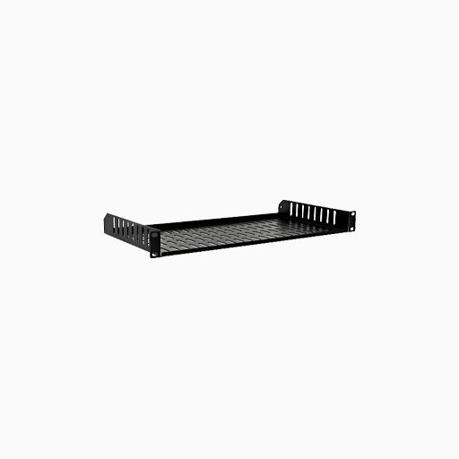 Strong SR-SHELF-FIXED-1U-9D Fixed Rack Shelf, Half Depth, 1U