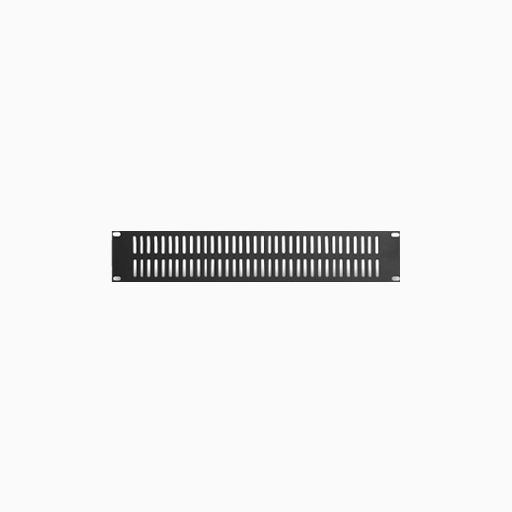 Strong SR-VENT-2U Rack Vented Panel, 2U, Steel, Black
