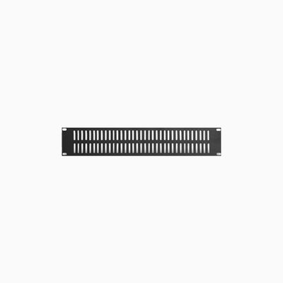 Strong SR-VENT-2U Rack Vented Panel, 2U, Steel, Black