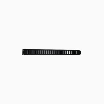Strong SR-VENT-1U Rack Vented Panel, 1U, Steel, Black