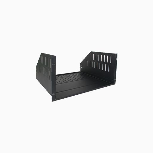 Strong SR-SHELF-5U Rack Shelf, 5U, Steel, Black