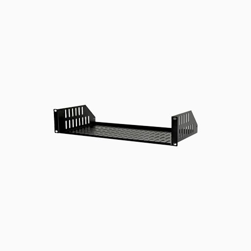 Strong SR-SHELF-FIXED-2U-9D Fixed Rack Shelf, Half Depth, 2U
