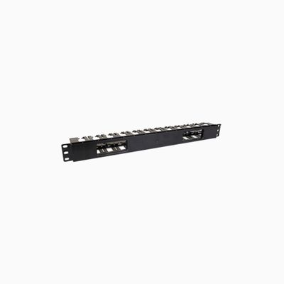 Strong SR-IT-WIREMGT-HORZ Horizontal Wire Management, Black