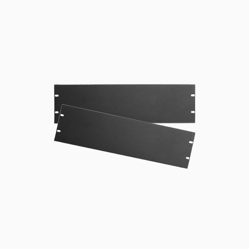 Strong SR-BLNK-3U Rack Blank Panel, 3U, Steel, Black