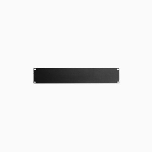 Strong SR-BLNK-2U Rack Blank Panel, 2U, Steel, Black