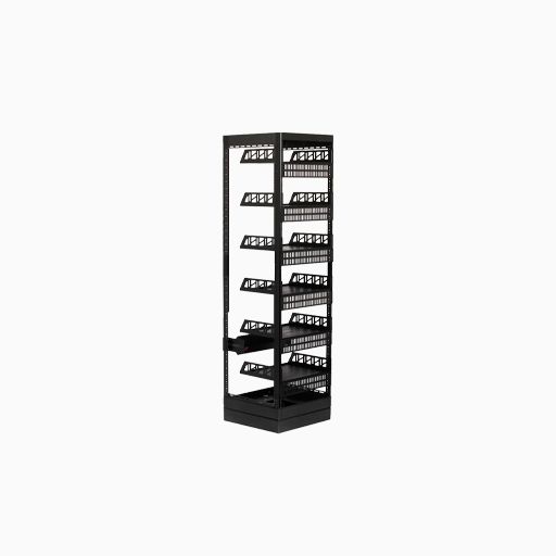 Strong SR-CUST-37U-24IN-PKG Custom Series Rack Package, 37U