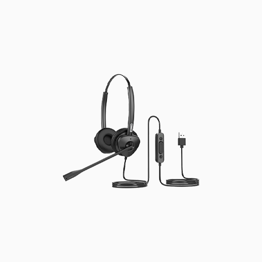 Fanvil HT302 Dual Headset QD to RJ9