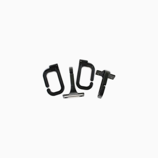 Strong SR-WIREMGT-DRING Rack Magnetic Single D-Ring, 4-Pack