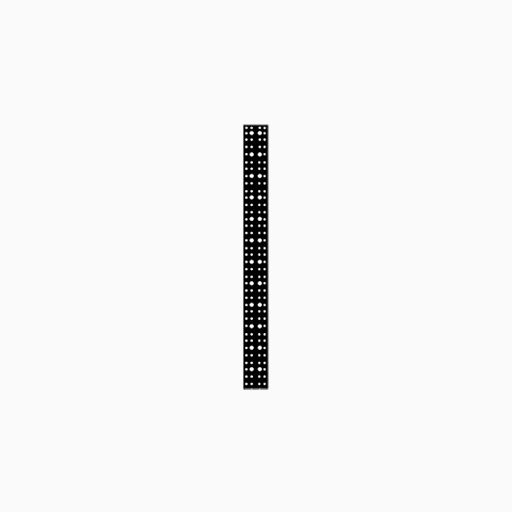 Strong SR-LACEBAR-V-2-6PK 2" Rack Vertical Lacebar, 6-Pack