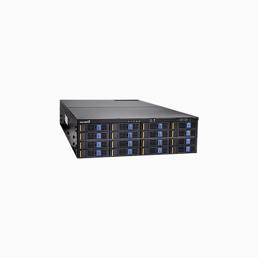 VIVOTEK NR9782 128-Channel H.265 16-Bay NVR, 3U