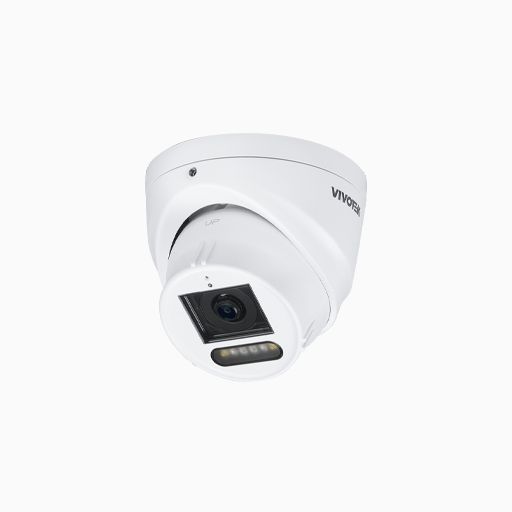 VIVOTEK IT9383-HVW 5MP Outdoor Turret Dome AI Camera, 2.8mm