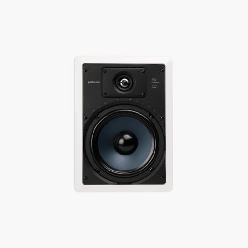Polk AW0085 8" In-Wall Speaker Pair with 1" Swivel-Mount Tweeter