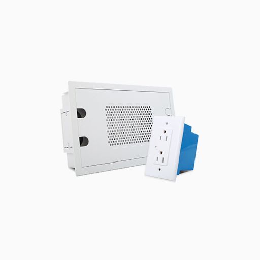 Strong KIT-RBX-8-WH-WB VersaBox with WattBox Single Gang, Kit