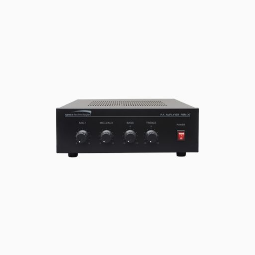 Speco PBM30 Contractor Series 30W PA Amplifier, UL Listed