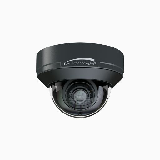 Speco O8FD1M Flexible Intensifier 4K IR Dome IP Advanced Analytics