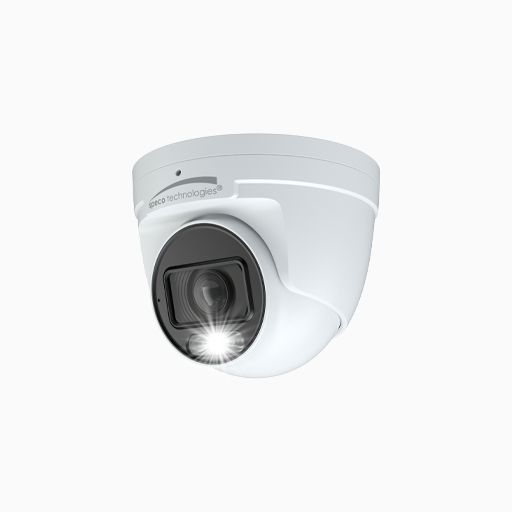 Speco O4LT1 4MP Turret IP Camera with Advanced Analytics, 2.8mm