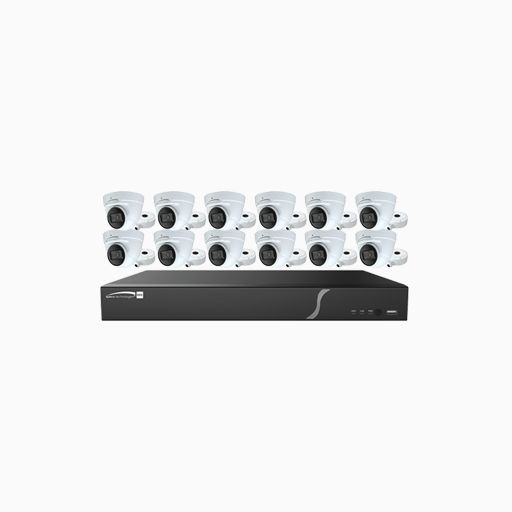 Speco ZIP1612T4 16-Channel 8MP IP Surveillance Kit
