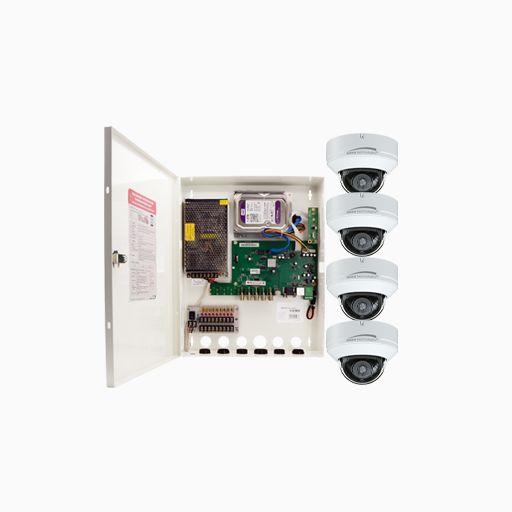 Speco ZIPTW4D1 HD-TVI Video Surveillance 5-Piece Kit