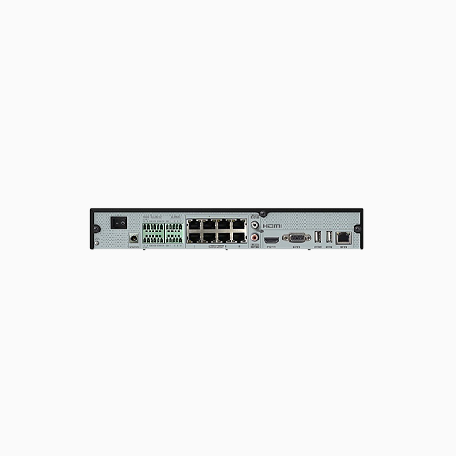 Speco N8NRX2TB 8K 8-Channel Facial Recognition NVR, 2TB HDD