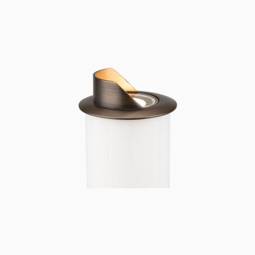 FX Luminaire CN51-NL-CW-AB In-Grade Cora Collection Series