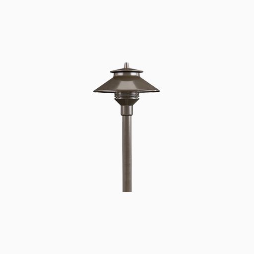 FX Luminaire A-ZDC-18RA-BZ Path Light Designer Collection