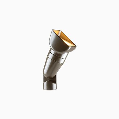 FX Luminaire QB-1LED-BZ QB LED Up Light, Wall Wash, Bronze