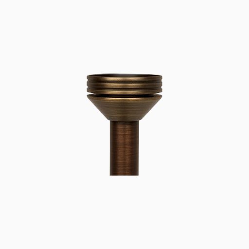 FX Luminaire G-ZDC-18RA-AB Path Light Pinnacle, Antique Bronze