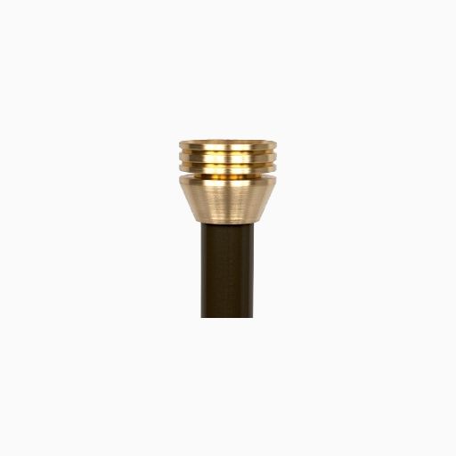 FX Luminaire P-1LED-12RA-BZ Pinnacle Collection Series 12", Bronze