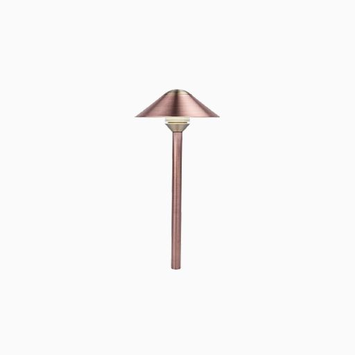FX Luminaire CALEDTA-CU Path Light Pinnacle Collection, Copper